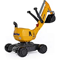 Rolly Toys RollyToys 421169 - Comatsu para niños de 3 a 8 años (Sistema de Cierre automático)- Color Gris y Amarillo